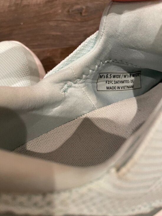 Kizik Athens Handsfree Slip On Unisex Men Size 6.5 WIDE/Women's 8 WIDE Mint - Picture 6 of 8